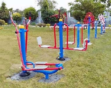 Open Park Exercise Equipment